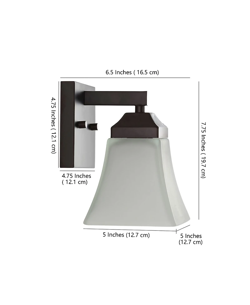 Staunton 1-Light Modern Cottage Led Vanity Light
