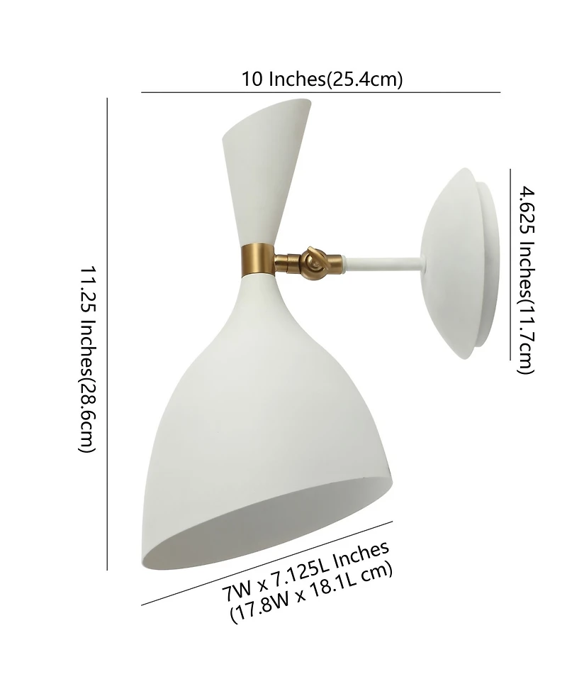 Josef Iron Retro Led Wall Sconce