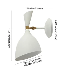 Josef Iron Retro Led Wall Sconce