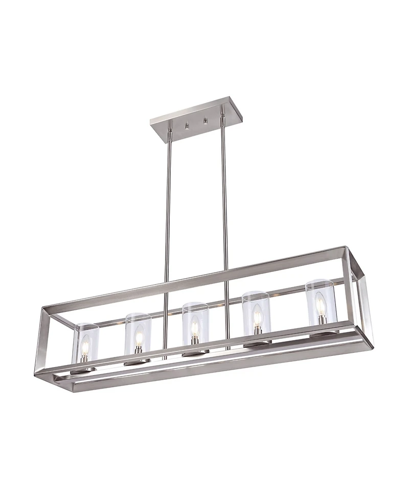 Anna Linear 5-Light Led Pendant