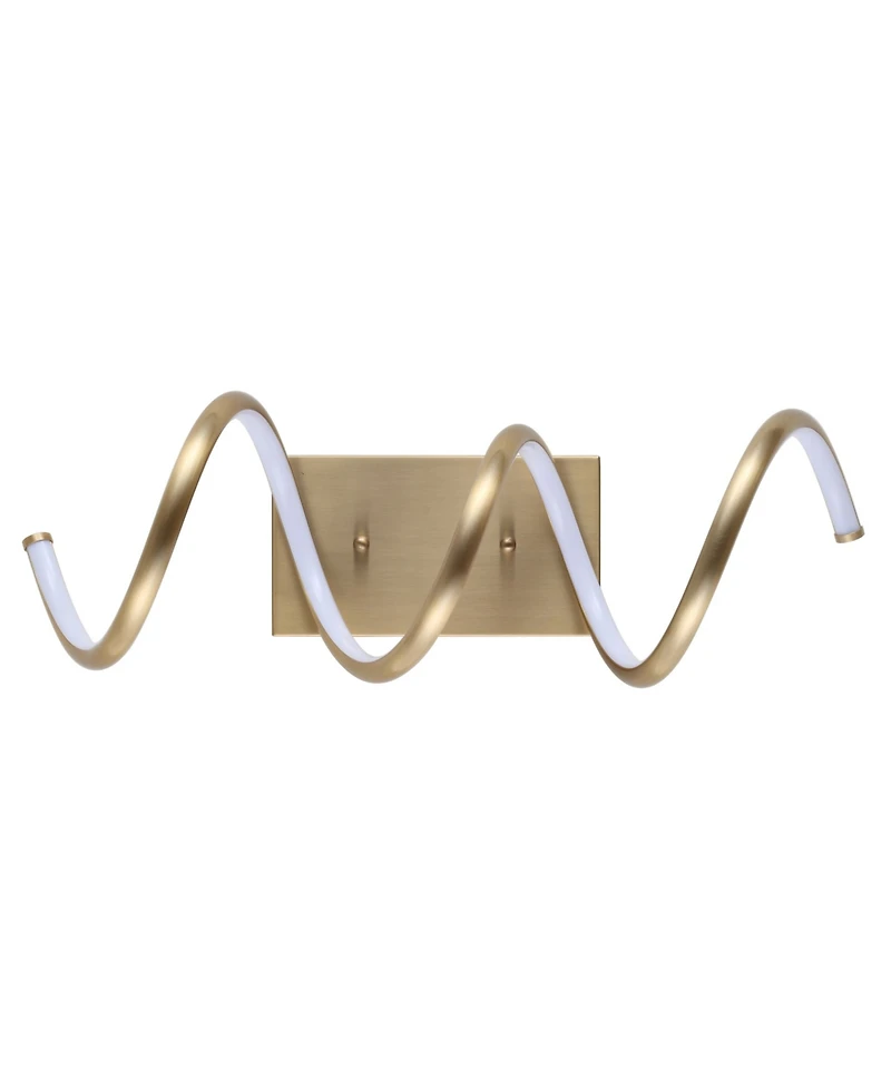 Scribble 7" Modern Integrated Led Vanity Light Sconce