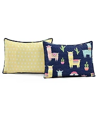Lush Decor Kids Southwest Llama Cactus 4-Pc. Quilt Set, Full/Queen