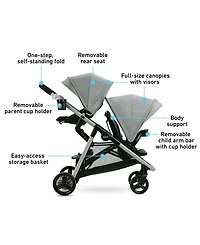 Graco Ready2Grow Lx 2.0 Double Stroller