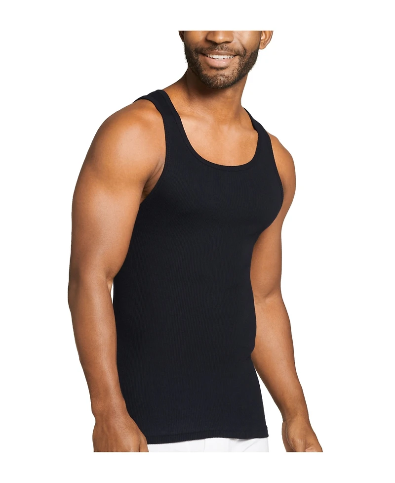Jockey Men's 4-Pack Cotton Tank Tops