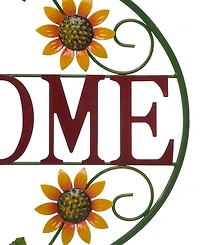 Glitzhome Whimsical Welcome Wall Decor