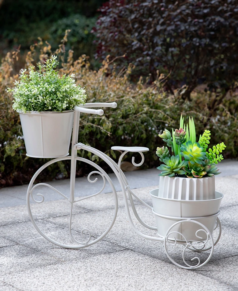 Glitzhome Bicycle Plant Stand