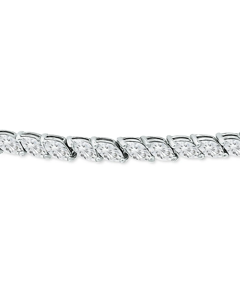 Giani Bernini Cubic Zirconia Marquise Bolo Bracelet