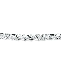 Giani Bernini Cubic Zirconia Marquise Bolo Bracelet