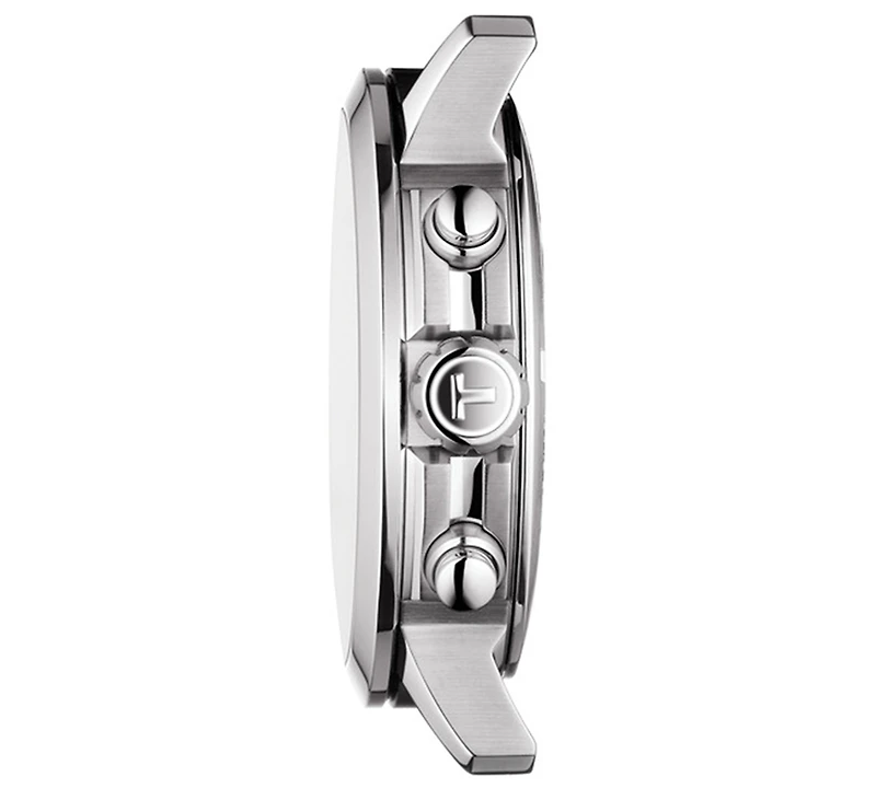 Tissot Men's Swiss Chronograph Prc 200 Stainless Steel Bracelet Watch 43mm