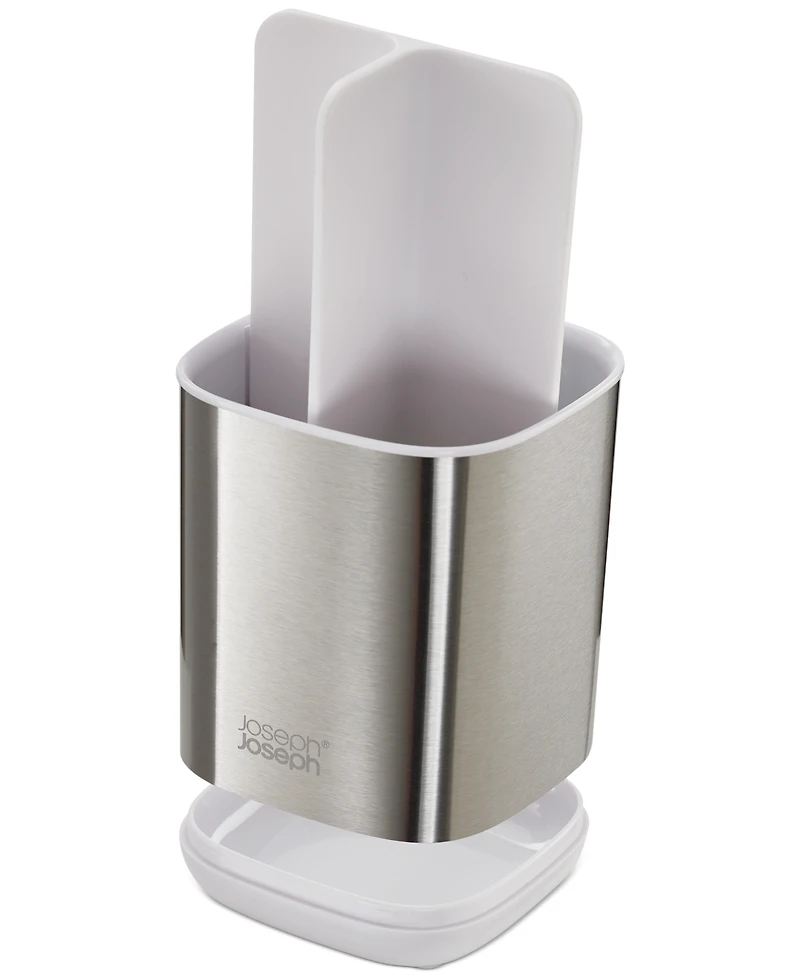 Joseph Joseph EasyStore Steel Toothbrush Caddy