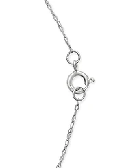 Cultured Freshwater Pearl (9mm) Claw Pendant Necklace 18" 14K Yellow Gold (Also available White or Rose Gold)