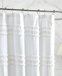 Dkny Chenille Stripe Shower Curtain, 72" x