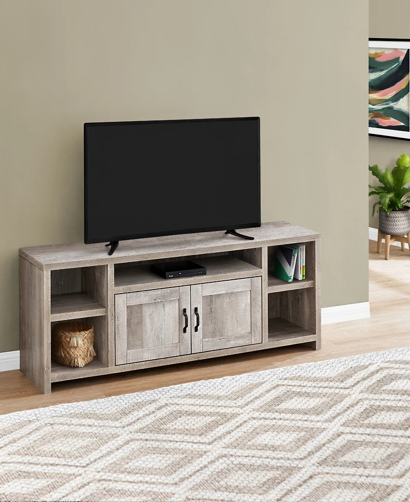 Modern Farmhouse Tv Stand with 2 Doors