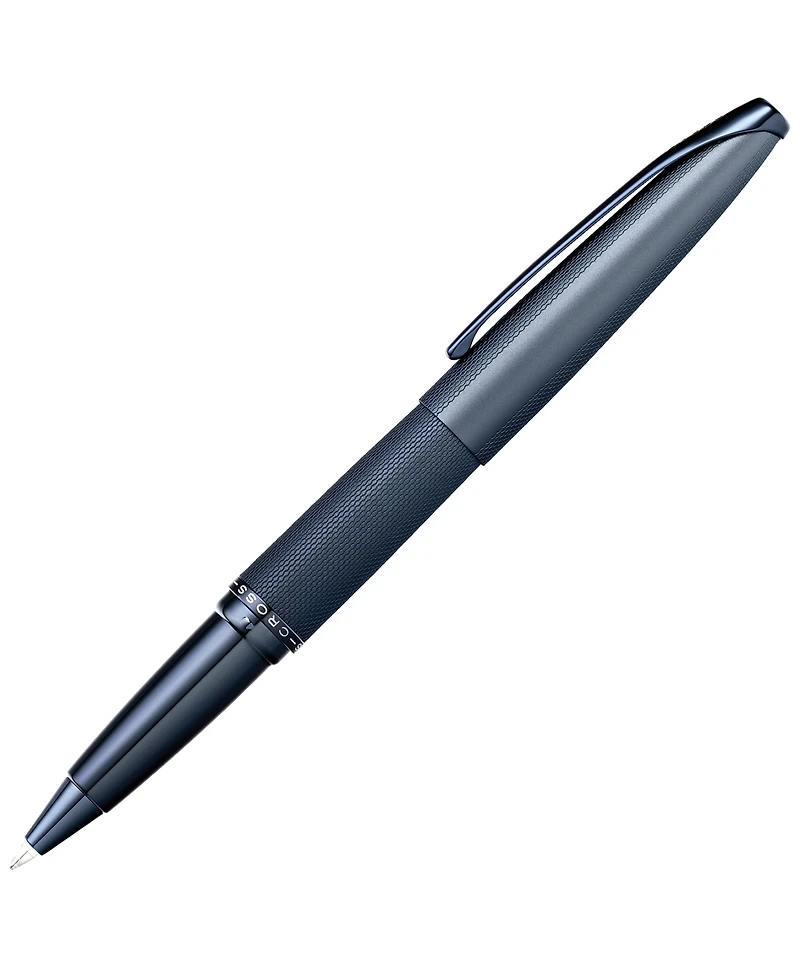 A.t. Cross Dark Blue Etched Selectip Rollerball Pen