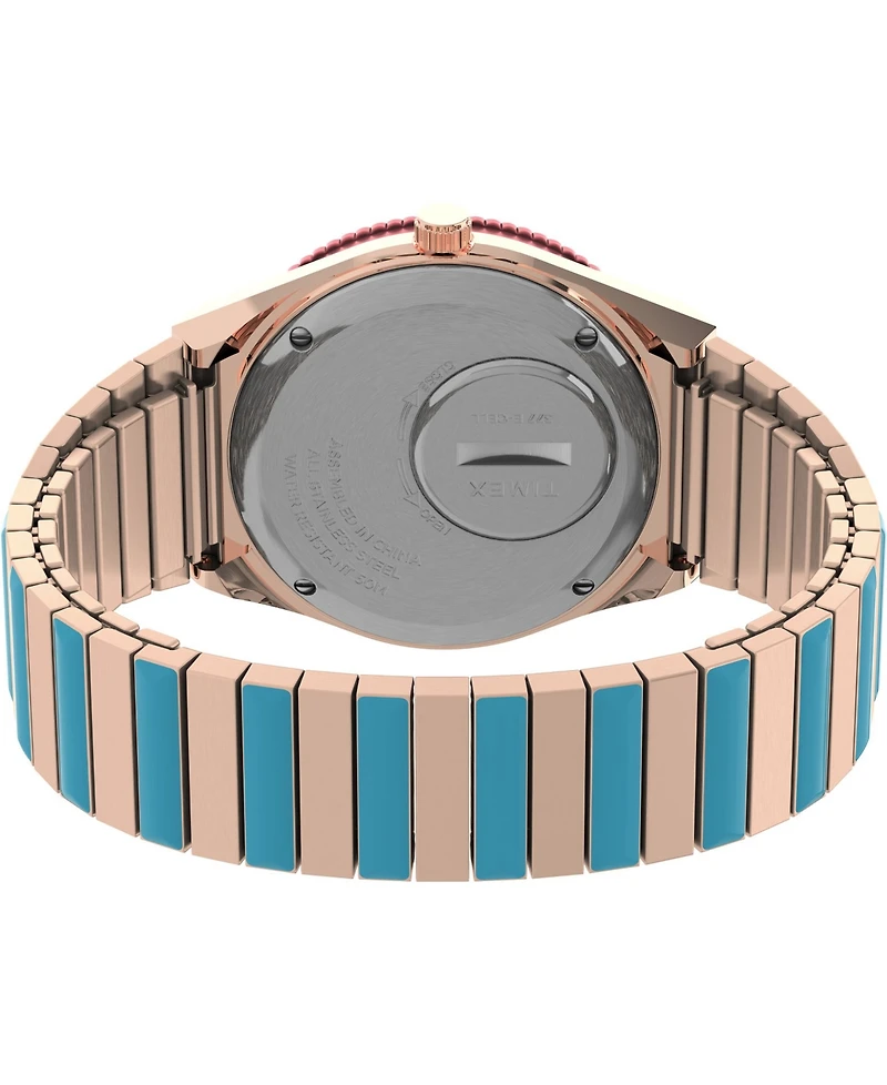 Timex Women's Q Reissue Two-Tone Bracelet Watch 36mm