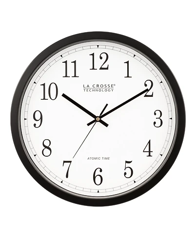 La Crosse Technology 14" Atomic Analog Wall Clock