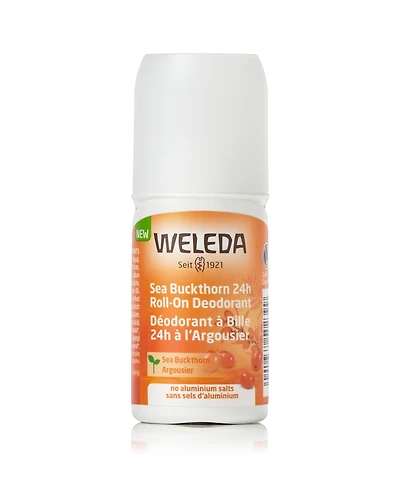 Weleda Sea Buckthorn 24 Hours Roll-On Deodorant, 1.7 oz