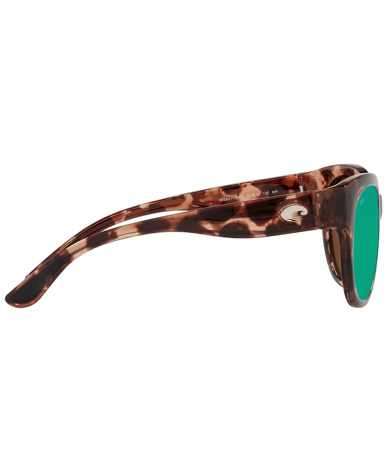 Costa Del Mar Maya Polarized Sunglasses, 6S9011 55