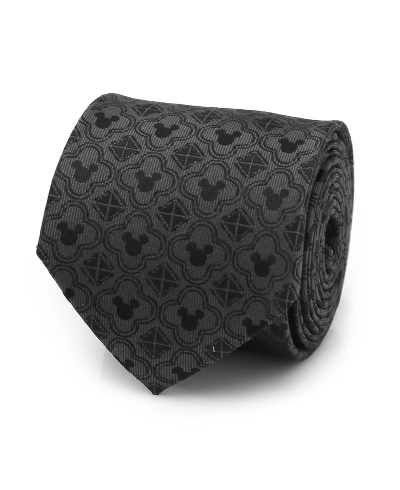 Disney Men's Mickey Mouse Pattern Tie