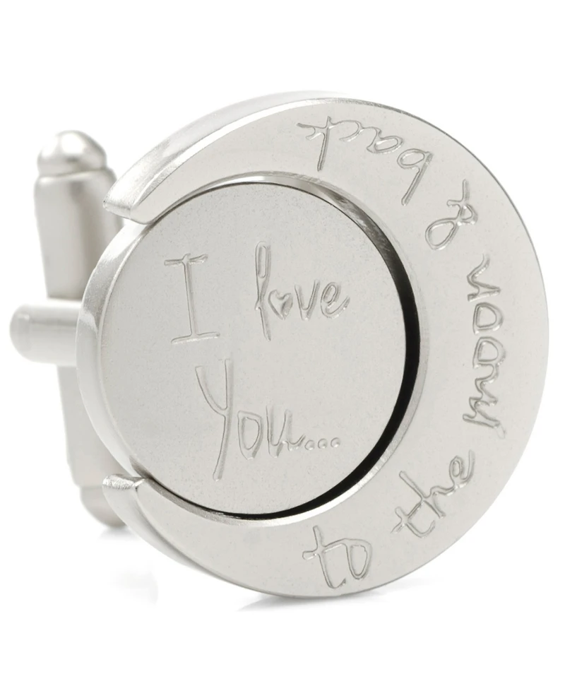 Ox & Bull Trading Co. Men's Love You to The Moon and Back Cufflinks