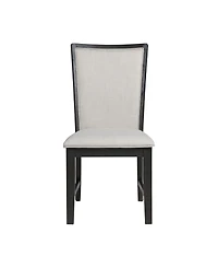 Picket House Furnishings Jasper Dining Slat Back Side 2 Piece Chair Set
