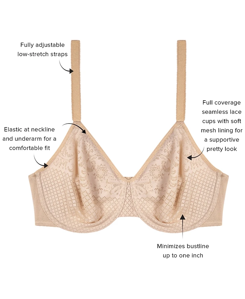 Wacoal Visual Effects Minimizer Bra 857210