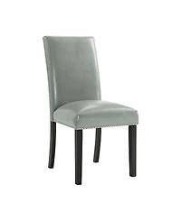 Picket House Furnishings Pia 2 Piece Faux Leather Dining Side Chair Set