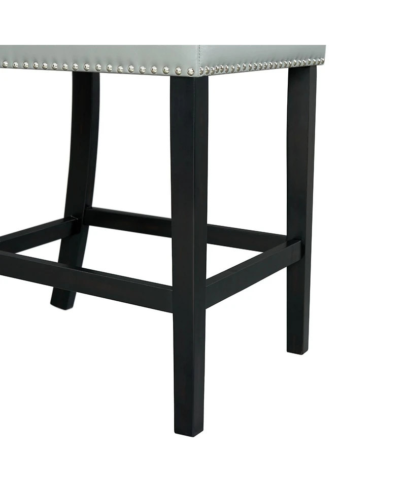 Picket House Furnishings Pia Faux Leather Counter Height Side Chair Set