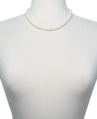 Cultured Freshwater Pearl 3 Piece Set, Necklace, Earrings and Bracelet in 14k Gold