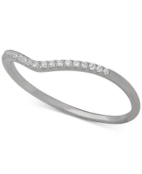 Giani Bernini Cubic Zirconia Pave V Ring, Created for Macy's