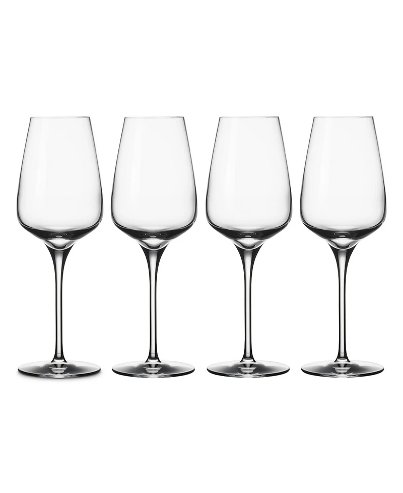 Villeroy & Boch Voice Basic White Wine Glasses, Set of 4