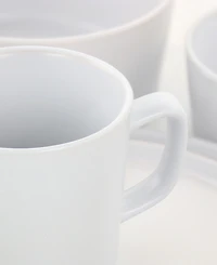 Elama Luxmatte 20 Pc. Dinnerware Set, Service for 4