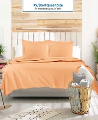 Nestl Premier 1800 Series Deep Pocket Bed 4 Piece Sheet Set, Rv Queen