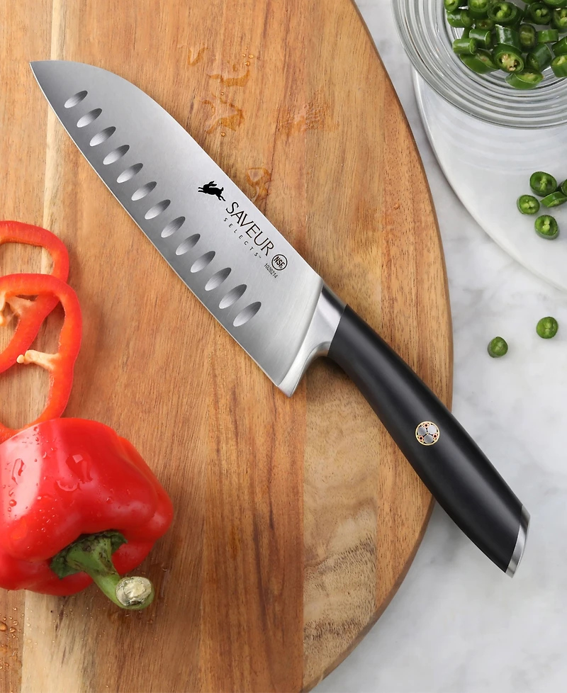 Saveur Selects Voyage Series 7" Forged German Steel Santoku Knife