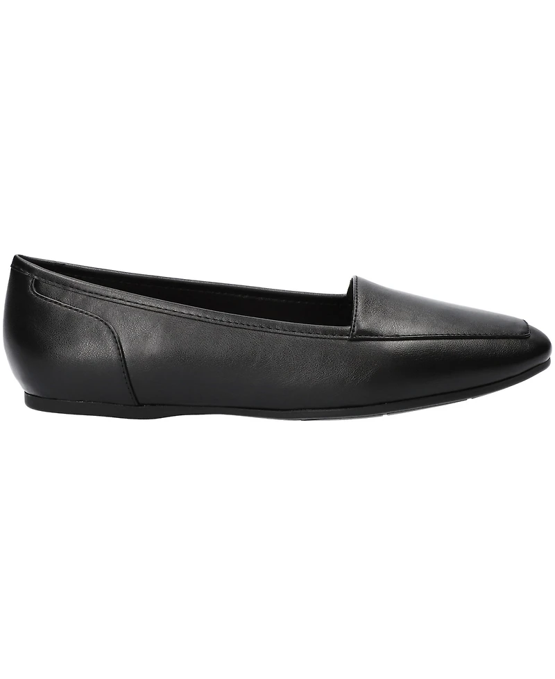 Easy Street Women's Thrill Square Toe Comfort Flats
