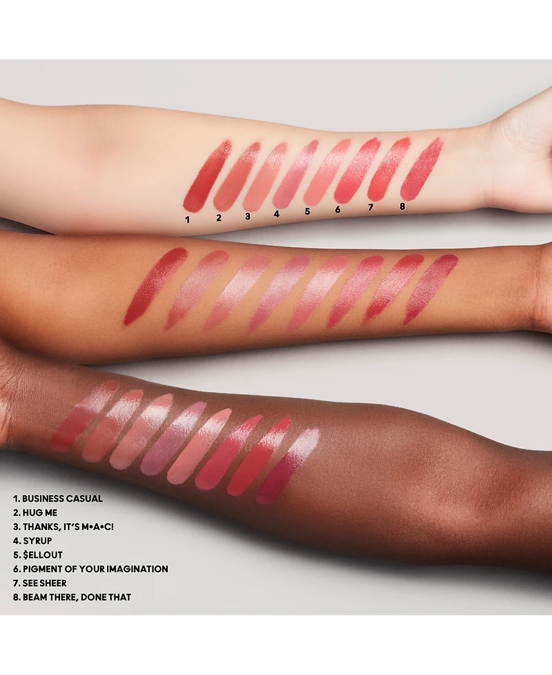 Mac Lustreglass Sheer-Shine Lipstick