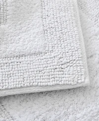Tommy Bahama Home Long Branch Cotton Tufted Reversible Bath Rug, 21" X 34"