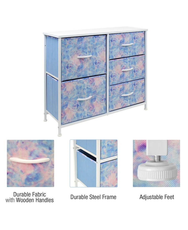 Sorbus 5-Drawers Chest Dresser