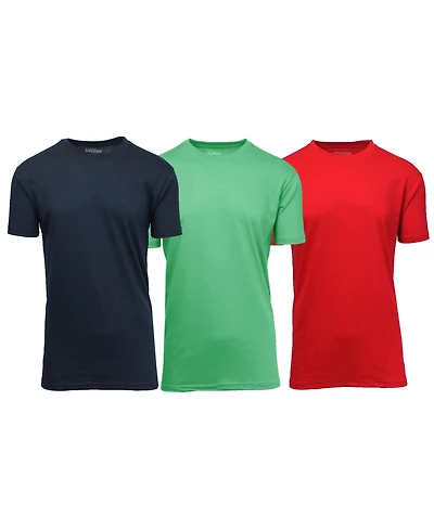 Galaxy By Harvic Men's Crewneck T-Shirts, Pack of 3