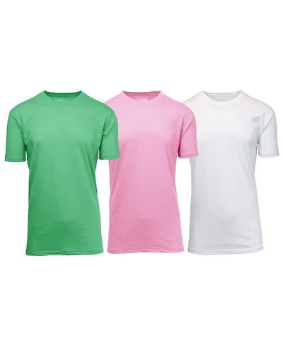 Galaxy By Harvic Men's Crewneck T-Shirts, Pack of 3