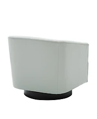 Gaven Wood Base Swivel Chair