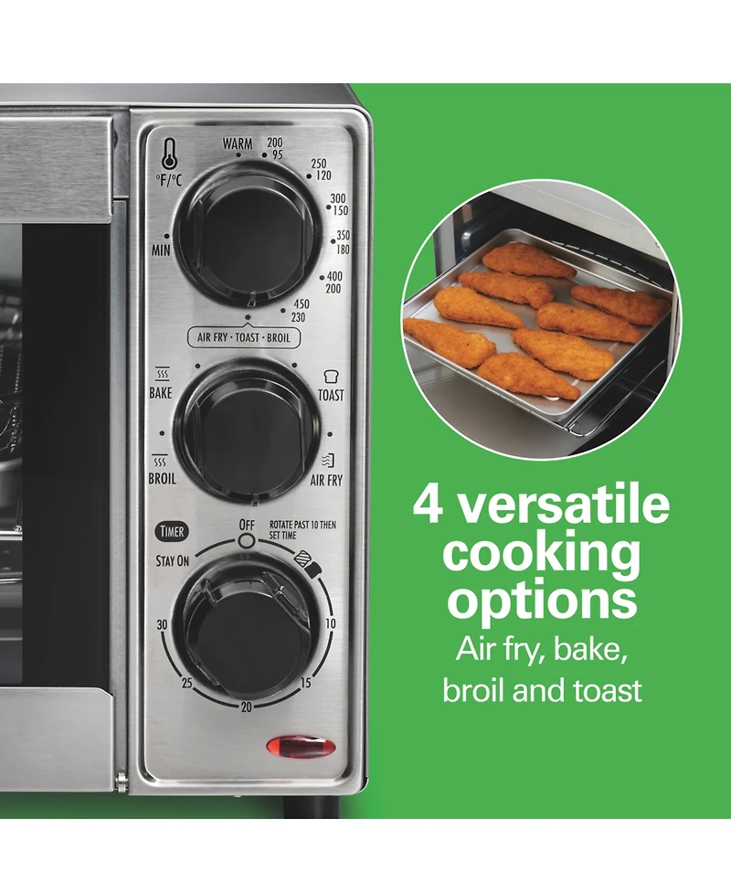 Hamilton Beach Sure-Crisp Air Fryer Toaster Oven