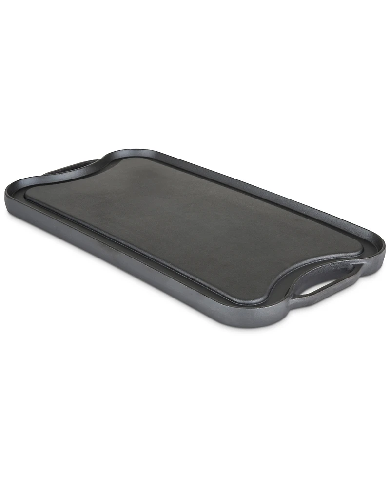 Viking 20" Pre-Seasoned Cast Iron Reversible Grill/Griddle Pan
