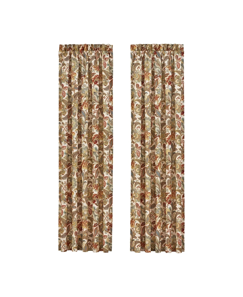 Five Queens Court August 4-Pc. Window Panel Set, 50" x 95"