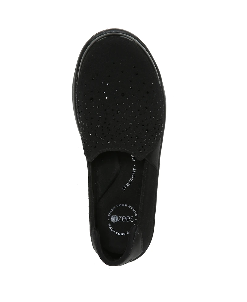 LifeStride Women's Poppyseed Washable Round Toe Slip Ons