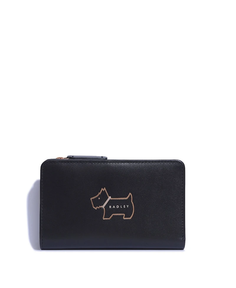 Radley London Heritage Dog Outline Medium Bifold Wallet