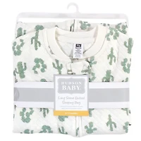 Hudson Baby Baby Boys Hudson Unisex Deluxe Quilted Long-Sleeve Sleep Sack & Wearable Comfort Quilt