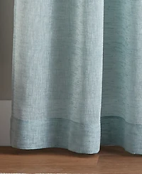 Curtainworks Pandora Sheer 63" x 38" Pole Top Panel, Set of 2