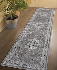Mink Home Largo Isfahan 2'3" x 7'7" Runner Area Rug