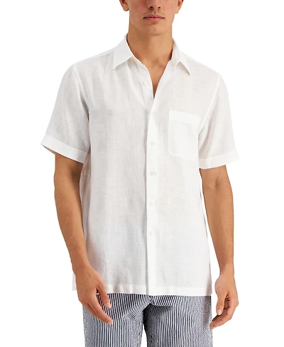 Club Room Men's 100% Linen Shirt